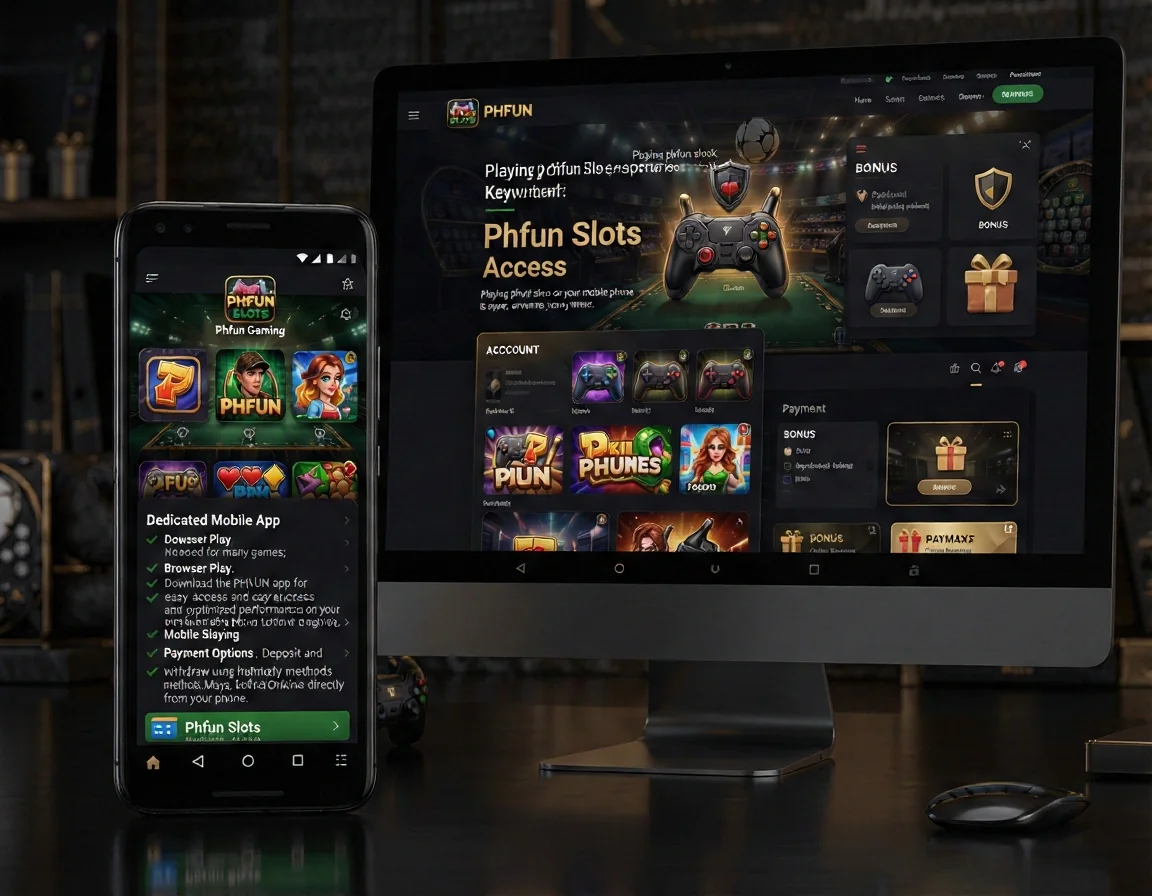 PHFUN Page: Phfun Slots. Keyword: Phfun Slots. H2: Mobile Gaming Access. Paragraph: Playing phfun slots on your mobile phone is super convenient. You can access your favorite games anytime, anywhere, whether you're using the PHFUN Download app or playing directly through your browser. Mobile Slots are. List items: Dedicated Mobile App: Download the PHFUN app for easy access and optimized performance on your smartphone or tablet., Browser Play: No app needed for many games; just open your mobile browser and log in to PHFUN Login to start playing., Payment Options: Deposit and withdraw using mobile-friendly methods like GCash, Maya, or Online Banking directly from your phone.. Visual direction: mobi
